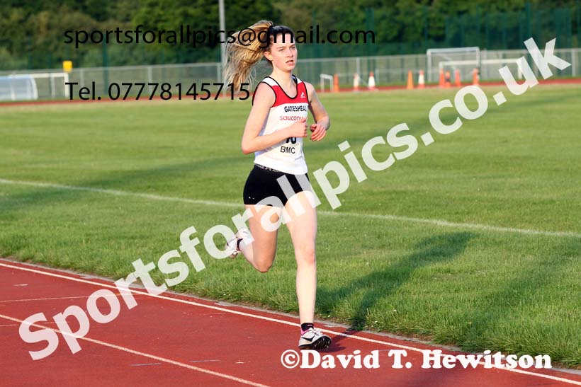 BMC 1500 metres, BMC, Chester le Street, July 19th. Photo: David T. Hewitson/Sports for All Pics